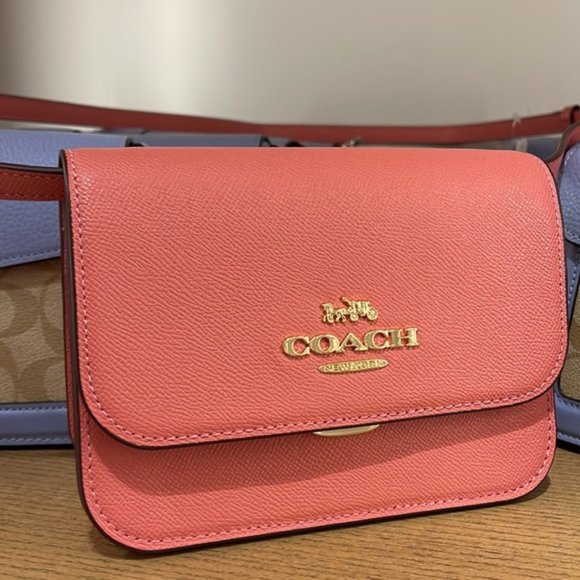 Coach Mini Brynn Crossbody Gold / Taffy - Picture 3 of 16